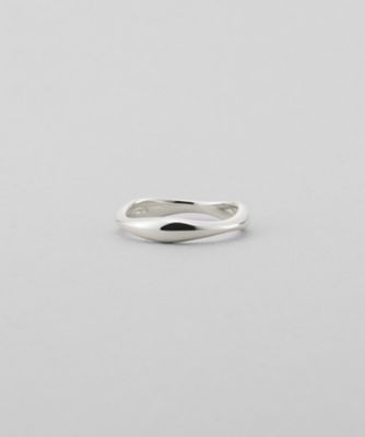 ＜COCOHNIK ONKITSCH (Women)＞シルバー　３ウェーブリング（２００２６１３３９３）