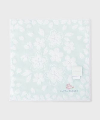 さくらタオルハンカチ（2002613436） | LAURA ASHLEY/ローラ
