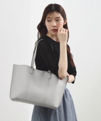 ＜GROVE (Women)＞ラインハンドルあおりＡ４トート（２００２６１５４０３）