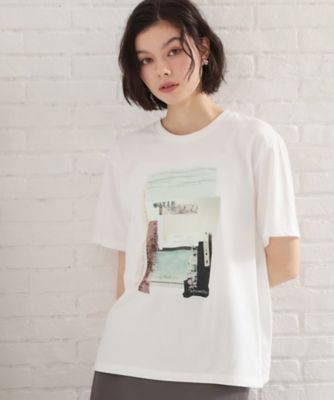 ひんやりさらさら】ロゴアソートクルーネックTシャツ
