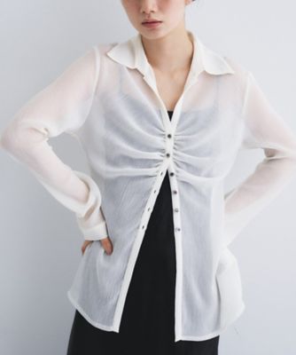 ＜CODE A (Women)＞ｔｈｉｎ　ｇａｔｈｅｒ　ｓｈｉｒｔｓ（２００２６１５４６０）