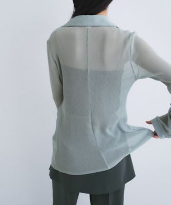 thin gather shirts（2002615460） | CODE