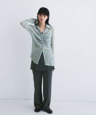 thin gather shirts（2002615460） | CODE