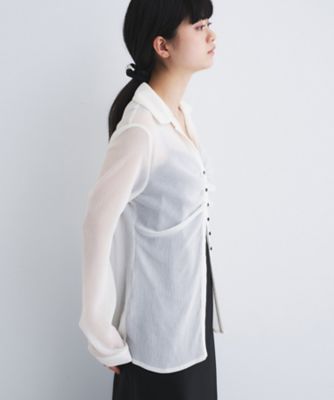 thin gather shirts（2002615460） | CODE