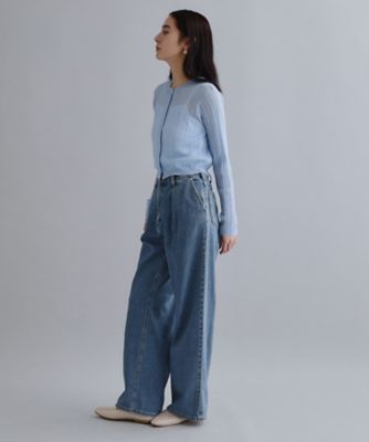 Wrangler／ラングラー】ランチャーワイドデニムパンツ