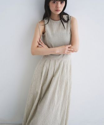 ＜CODE A (Women)＞ｓｈｏｕｌｄｅｒ　ｒｉｂｂｏｎ　ｄｒｅｓｓ（２００２６１７３４３）