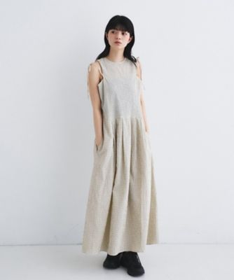 shoulder ribbon dress（2002617343