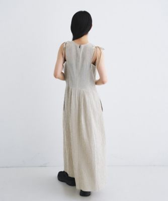 shoulder ribbon dress（2002617343