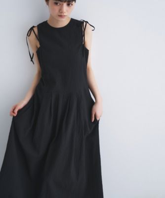 shoulder ribbon dress（2002617343