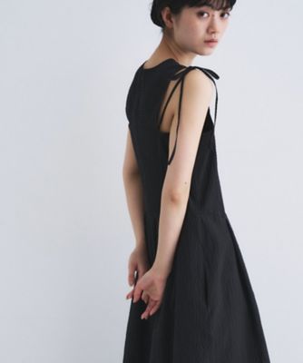 shoulder ribbon dress（2002617343 