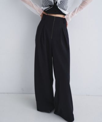 ＜CODE A (Women)＞ｚｉｐ　ｗｉｄｅ　ｐａｎｔｓ（２００２６１７３４９）