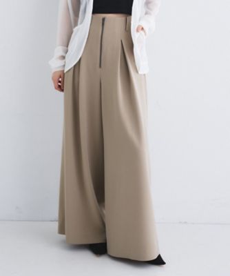 わいわい zip wide pants（2002617349） | CODE A (Women
