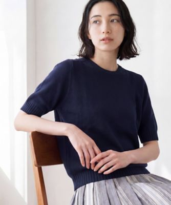 ワイズ 日本製 7分袖 セーター 2 チャコールグレー Y's COMPOSITION SEE ATTACHED LABEL ニット レディース ワイスリー レディース ニット Y-3 ブランド セーター トップス プル