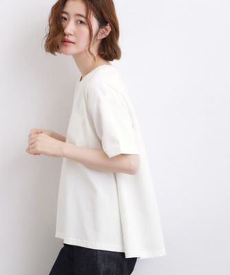 遮熱／吸水速乾／UVカット】フレアシルエットTシャツ
