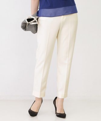 ＜COUP DE CHANCE (Women)＞【手洗い可】センタープレス入テーパードパンツ（２００２６１８１００）