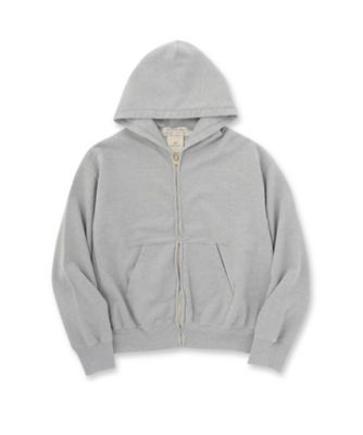 REMI RELIEF（レミレリーフ）SP加工裏毛ZIPパーカ