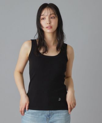 Nodress トップス　ブラックタンクトップ Nodress｜ノードレスのタンクトップ通販 - ZOZOTOWN