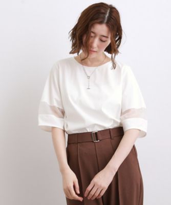 吸水速乾・UVカット】シアードッキングランタンスリーブTシャツ