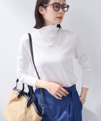 ＜INDIVI (Women)＞【インナーとして使える／通気性◎】テレコジャージトップス（２００２６２３６９７）