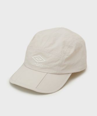 ◇【umbro／アンブロ】ポケッタブルロゴ刺しゅう入りキャップ