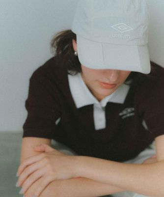 ◇【umbro／アンブロ】ポケッタブルロゴ刺しゅう入りキャップ