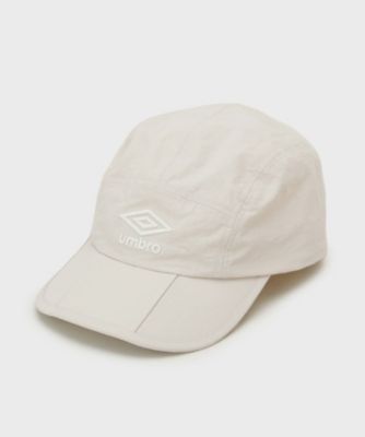 ◇【umbro／アンブロ】ポケッタブルロゴ刺しゅう入りキャップ