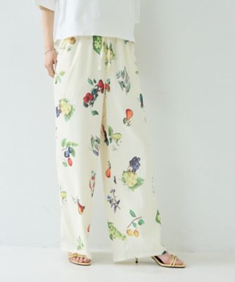 ＜GALLEST (Women)＞【一部店舗限定】フルーツプリントパンツ（２００２６２４５４９）