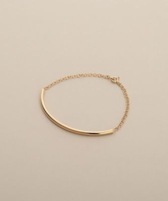 ＜COCOSHNIK (Women)＞Ｋ１０中空チューブバングル　ブレスレット（２００２６２４７９５）