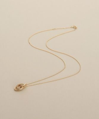 ＜COCOSHNIK (Women)＞Ｋ１０ミックスチェーン　ネックレス（２００２６２４７９７）