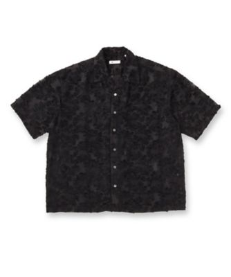 26SSトレンドの商品】シアーフラワーシャツ／フラワーデザイン