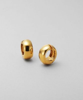 ＜COCOHNIK ONKITSCH (Women)＞シルバー　ハギーイヤリング　ドーム　Ｍ　ＧＰ（２００２６２５９７９）