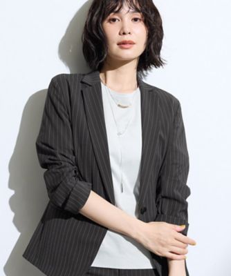 極美品✨セタイチロウ　24SS 5.9万　テーラードジャケットフォーマル　黒　2 新作登場！着る日傘】 テーラードジャケット（2002626075