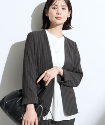 INDIVIDUAL SENTIMENTS ❣️日本製レイヤージャケット16万円 新作登場！着る日傘】 カラーレスジャケット（2002626083