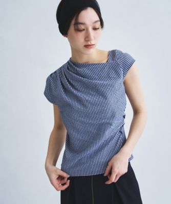gingham edge tops（2002627350） | CODE A