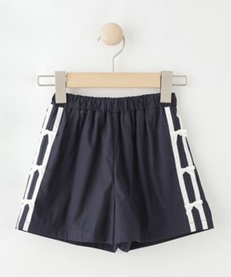 100－130cm】サイドラインショートパンツ