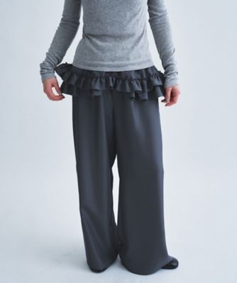frill wide pants（2002627570） | CODE A