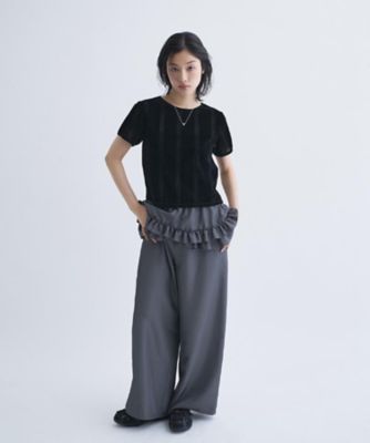 frill wide pants（2002627570） | CODE A