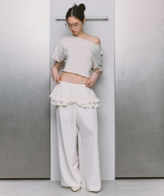 frill wide pants（2002627570） | CODE A