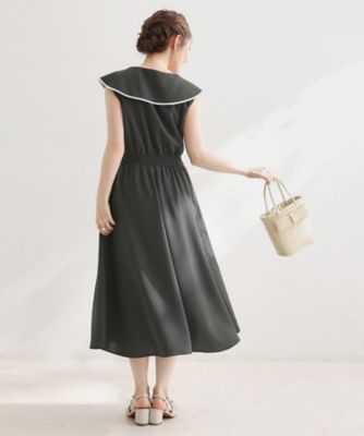 リネンライクマリンワンピース（2002627803） | COUTURE