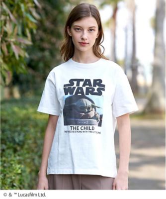 ＜DRESSTERIOR (Women)＞【接触冷感】ＳＴＡＲ　ＷＡＲＳ　カプセルグローグＴシャツ（２００２６２９５０１）
