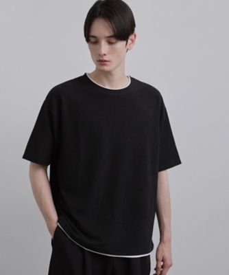 リブフェイクレイヤードTシャツ（2002630450） | tk. TAKEO