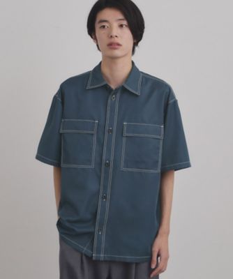 ※激レア【新品タグ付】インテル 04/05シーズン オーセンティックシャツ 配色ステッチシャツ（2002630452） | tk. TAKEO KIKUCHI
