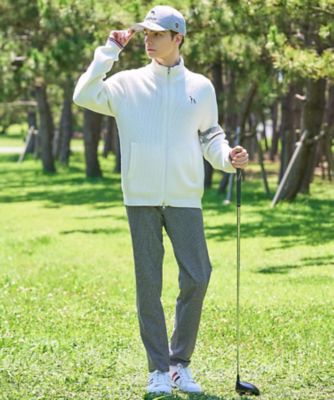 DRESSTERIORコラボ】リブニットフルジップブルゾン