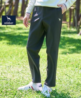 ADABAT NAVY】ダウンファブリックパンツ
