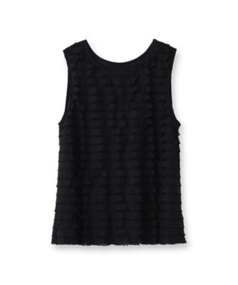 ＜DRESSTERIOR (Women)＞ｐｒｏｖｏｋｅ（プロヴォーク）【別注】　フリフリ　タンクトップ（２００２６３８１４９）