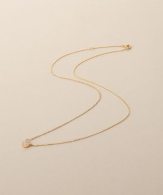 K18ダイヤモンドネックレス（0．05ct） | agete/アガット