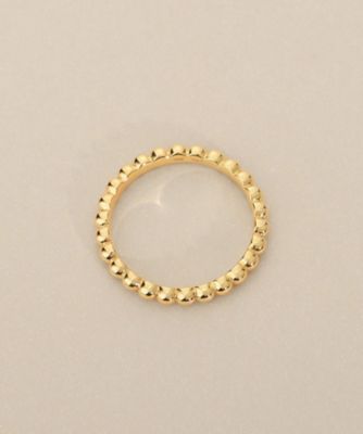 K10ボールパターン リング（2002639125） | COCOSHNIK