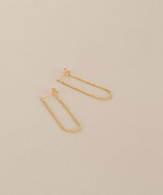 K10YG ツイスト フープ ピアス | ete bijoux (Women)/エテ