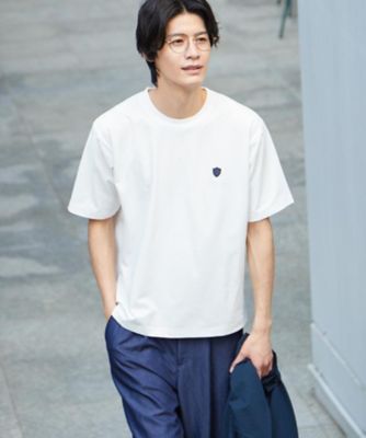 メッシュ五分袖カーディガン＋半袖Tシャツ セットアイテム 洗濯機OK