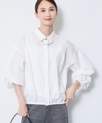 ショート丈シャツブルゾン（2002640058） | Reflect (Women